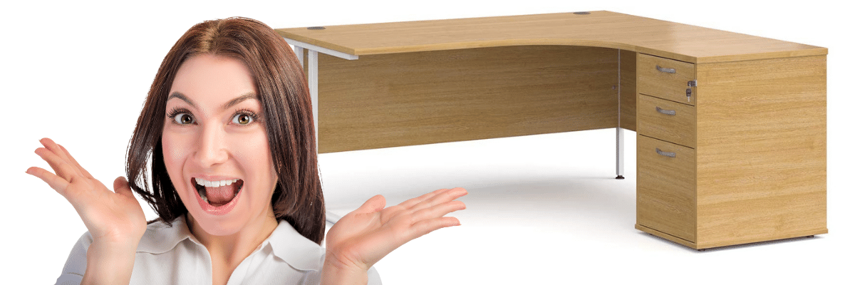 Large corner desk UK product review