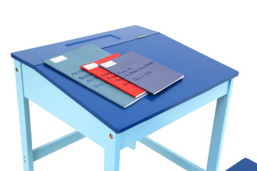 Premier Housewares Childrens Desk and Stool Set Blue 0 1
