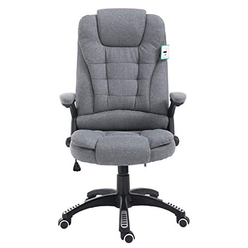 Cherry Tree Furniture Executive Recline Extra Padded Office Chair Grey Fabric 0 0
